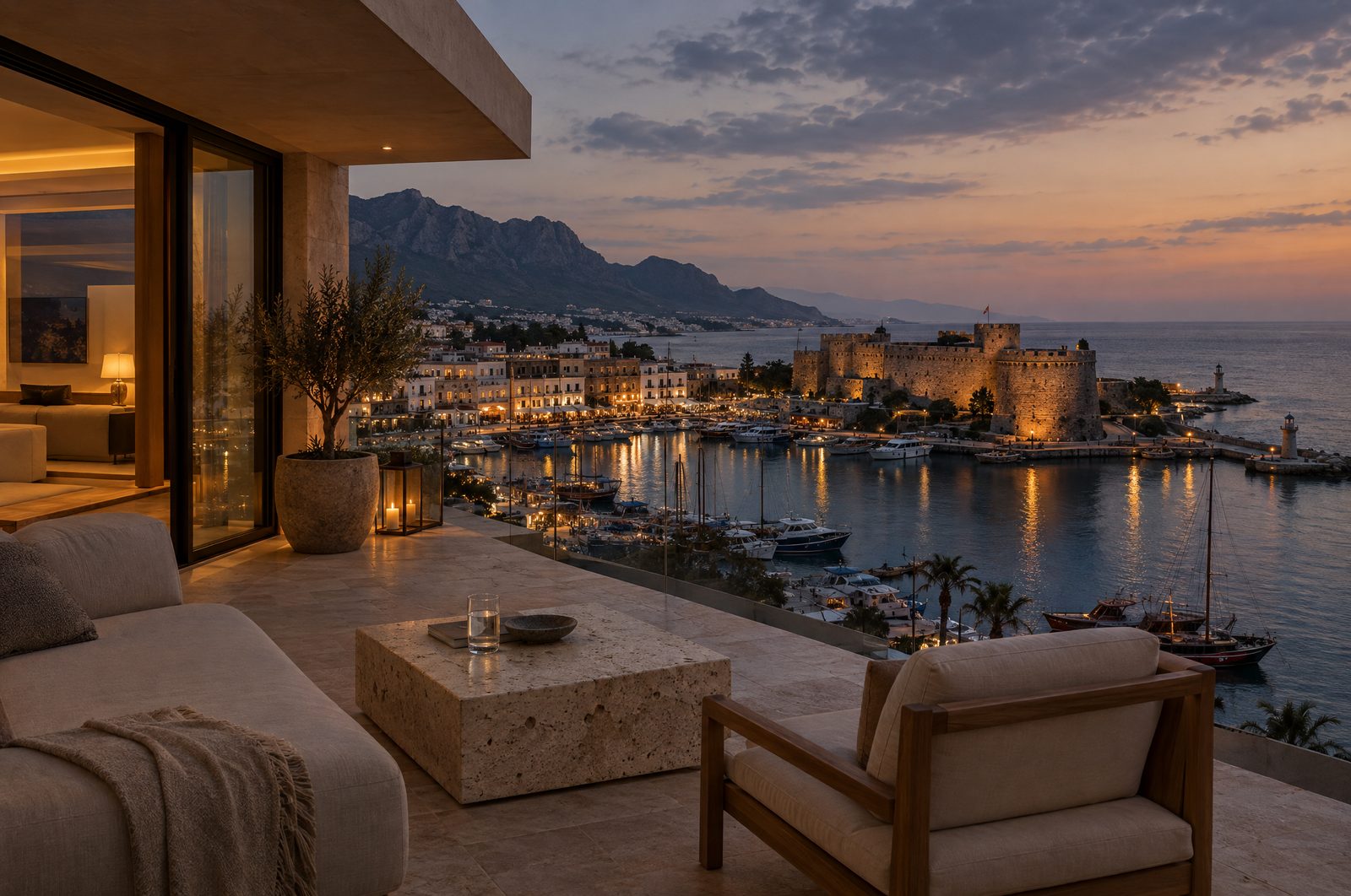 Kyrenia Harbour, Penthouse